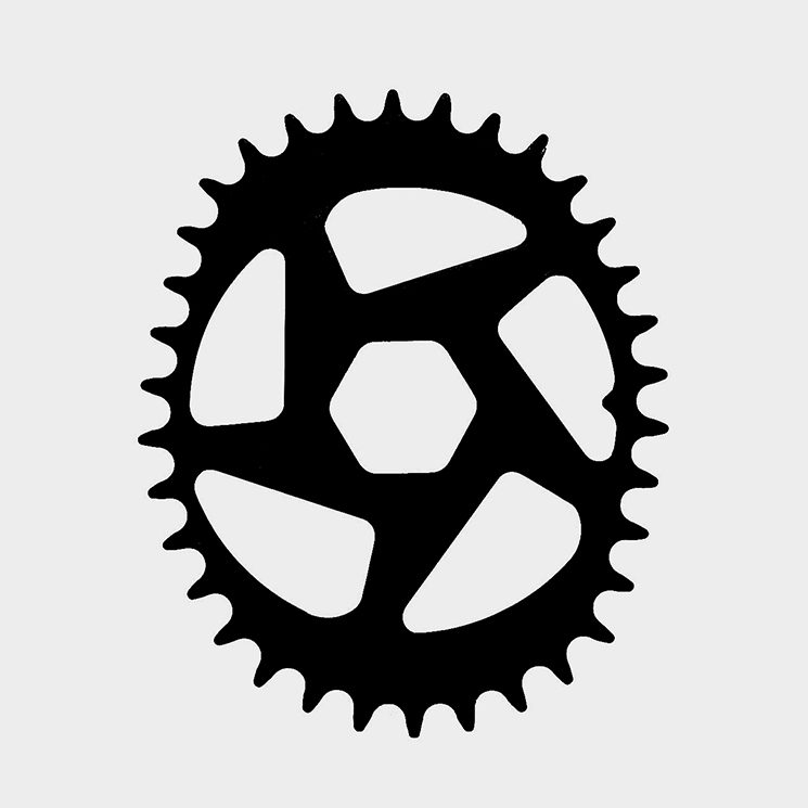 Oval chainring